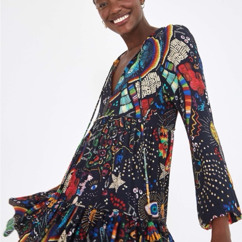 NWT Farm Rio Borogodo Mini Dress